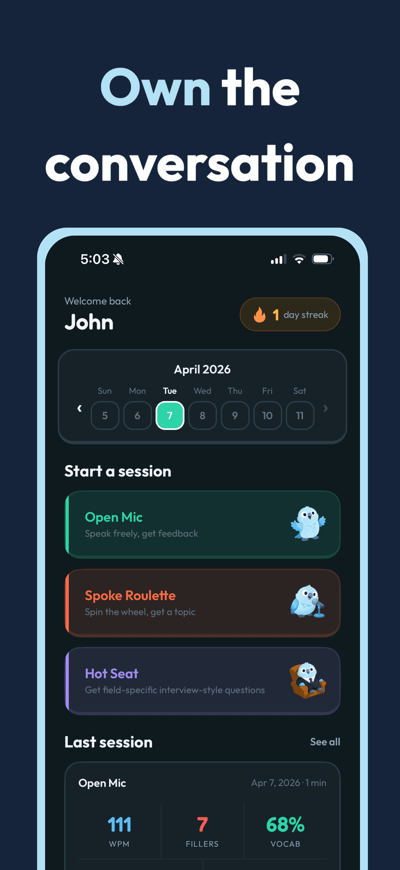Spoke app